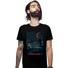 Load image into Gallery viewer, Secret_Shirts Fitted Shirts, Mens / Small / Black Visit Castlevania
