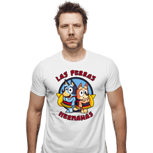 Load image into Gallery viewer, Secret_Shirts Fitted Shirts, Mens / Small / White Las Perras Hermanas
