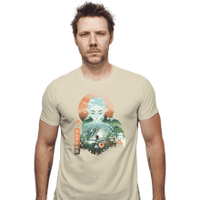 Load image into Gallery viewer, Shirts Fitted Shirts, Mens / Small / Sand Ukiyo Zelda
