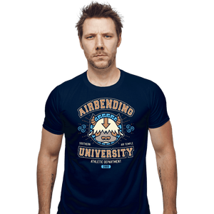 Secret_Shirts Fitted Shirts, Mens / Small / Navy Airbending University