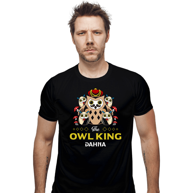 Shirts Fitted Shirts, Mens / Small / Black The Owl King