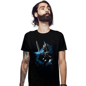 Daily_Deal_Shirts Fitted Shirts, Mens / Small / Black Galactic Clan