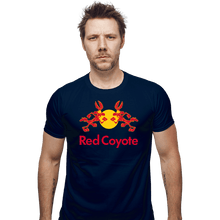 Load image into Gallery viewer, Daily_Deal_Shirts Fitted Shirts, Mens / Small / Navy Red Coyote
