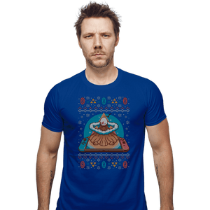 Shirts Fitted Shirts, Mens / Small / Royal Blue Awakening Christmas
