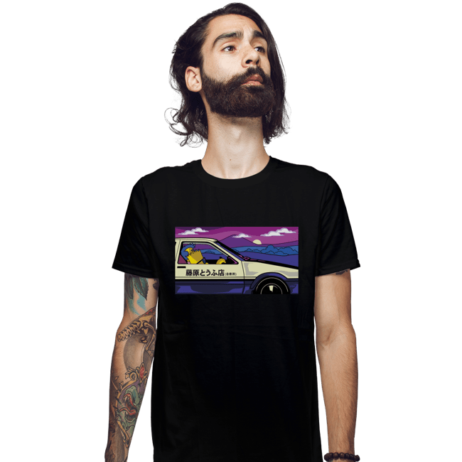 Shirts Fitted Shirts, Mens / Small / Black Initial B