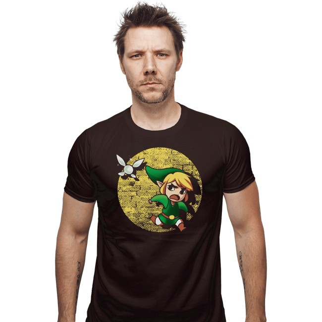 Shirts Fitted Shirts, Mens / Small / Dark Chocolate The Adventures Of Link