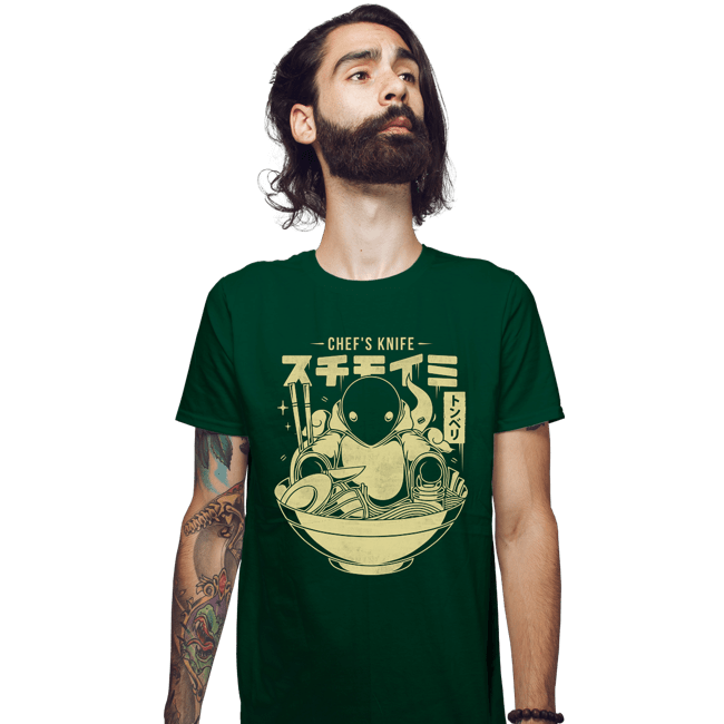 Shirts Fitted Shirts, Mens / Small / Irish Green Chef's Knife Ramen