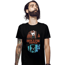 Load image into Gallery viewer, Shirts Fitted Shirts, Mens / Small / Black Hollow Things
