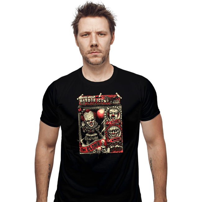 Shirts Fitted Shirts, Mens / Small / Black The Clown Bobblehead