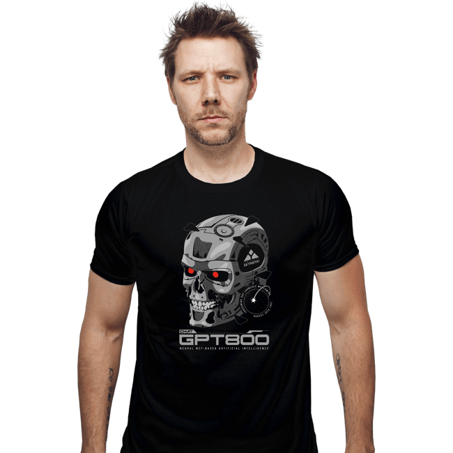 Daily_Deal_Shirts Fitted Shirts, Mens / Small / Black GPT800