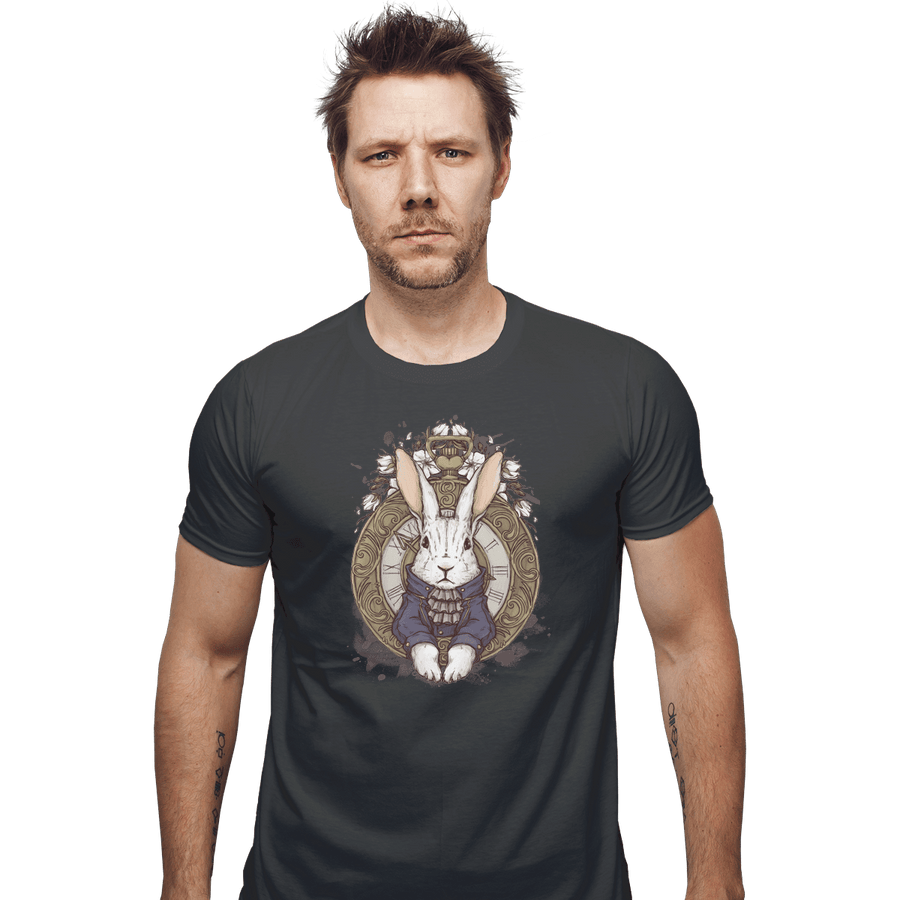 Shirts Fitted Shirts, Mens / Small / Charcoal The White Rabbit