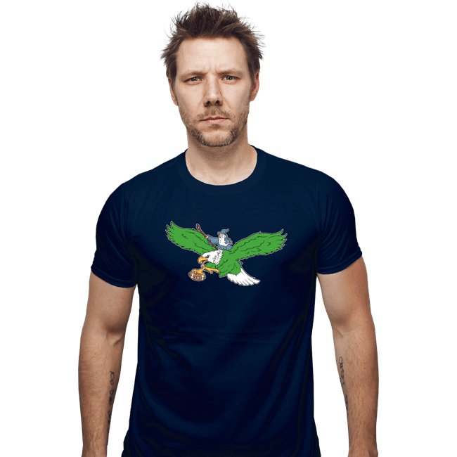 Daily_Deal_Shirts Fitted Shirts, Mens / Small / Navy Philly Fantasy