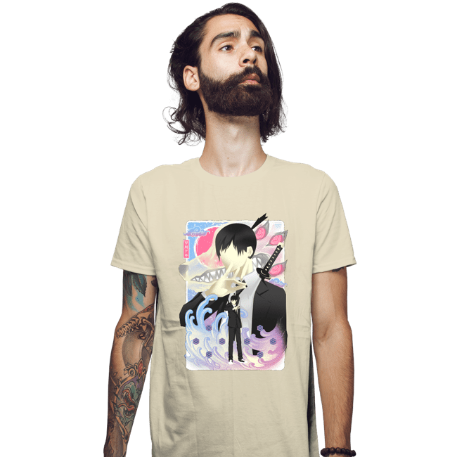 Daily_Deal_Shirts Fitted Shirts, Mens / Small / Sand Musha-e Aki