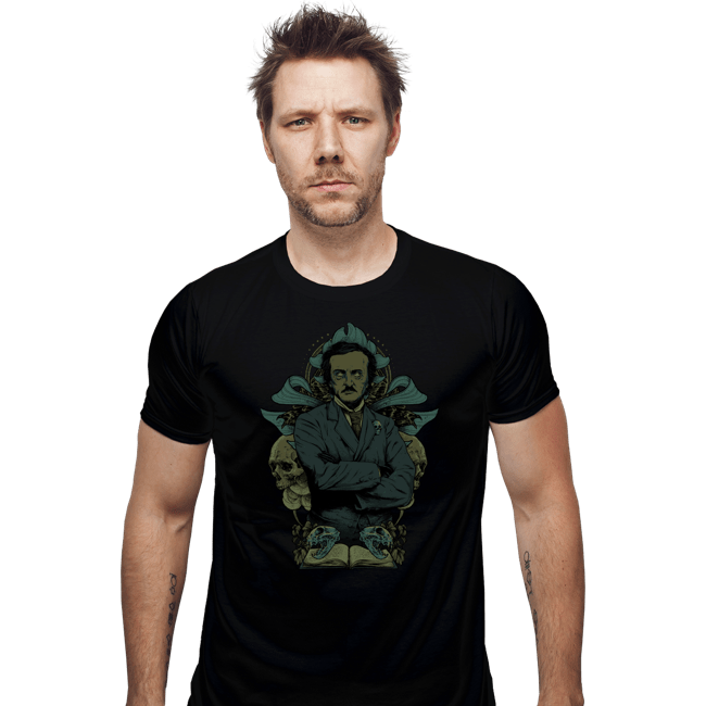 Daily_Deal_Shirts Fitted Shirts, Mens / Small / Black Beauty Of Death