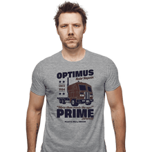 Load image into Gallery viewer, Daily_Deal_Shirts Fitted Shirts, Mens / Small / Sports Grey Optimus Garage
