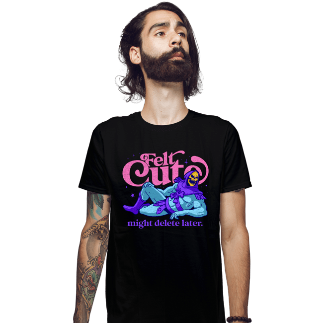 Secret_Shirts Fitted Shirts, Mens / Small / Black Felt Cute!