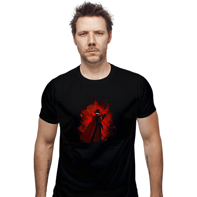 Shirts Fitted Shirts, Mens / Small / Black Tuxedo Art