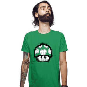 Shirts Fitted Shirts, Mens / Small / Irish Green 1-Up Spray