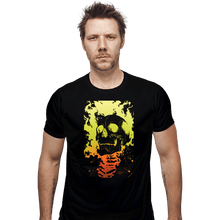Load image into Gallery viewer, Shirts Fitted Shirts, Mens / Small / Black Riding Ghost
