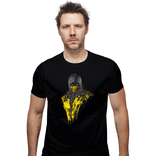 Shirts Fitted Shirts, Mens / Small / Black Mortal Fire