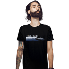 Load image into Gallery viewer, Shirts Fitted Shirts, Mens / Small / Black NightKids
