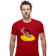 Load image into Gallery viewer, Shirts Fitted Shirts, Mens / Small / Red Terminator Boy
