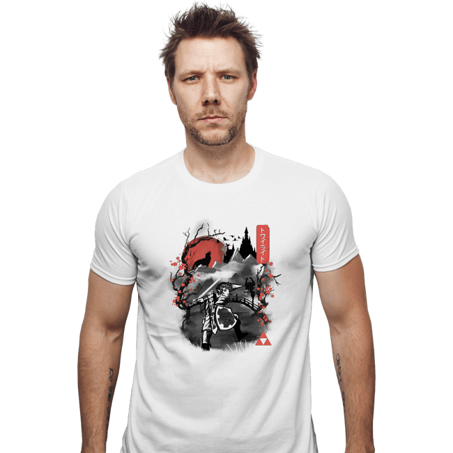 Daily_Deal_Shirts Fitted Shirts, Mens / Small / White Sumie Twilight