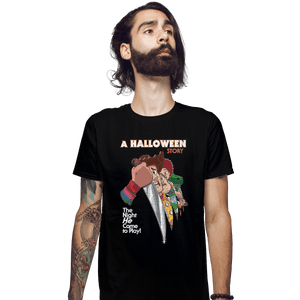Shirts Fitted Shirts, Mens / Small / Black A Halloween Story