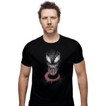 Load image into Gallery viewer, Shirts Fitted Shirts, Mens / Small / Black Venom Splatter
