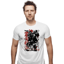 Load image into Gallery viewer, Daily_Deal_Shirts Fitted Shirts, Mens / Small / White Ronin Boba
