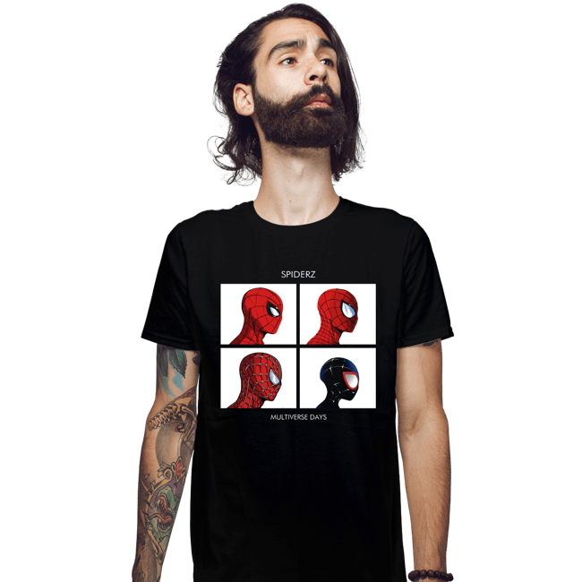 Shirts Fitted Shirts, Mens / Small / Black Spiderz