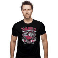 Load image into Gallery viewer, Shirts Fitted Shirts, Mens / Small / Black Ramirez Red Ale
