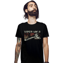 Load image into Gallery viewer, Shirts Fitted Shirts, Mens / Small / Black Retro Viper MK II
