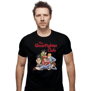 Shirts Fitted Shirts, Mens / Small / Black The Ghost Fighter Club