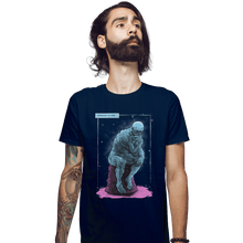 Load image into Gallery viewer, Shirts Fitted Shirts, Mens / Small / Navy Blue Thinker
