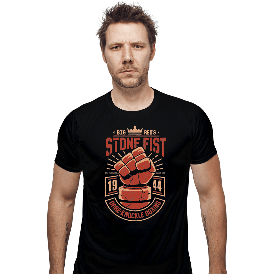 Shirts Fitted Shirts, Mens / Small / Black Stone Fist Boxing