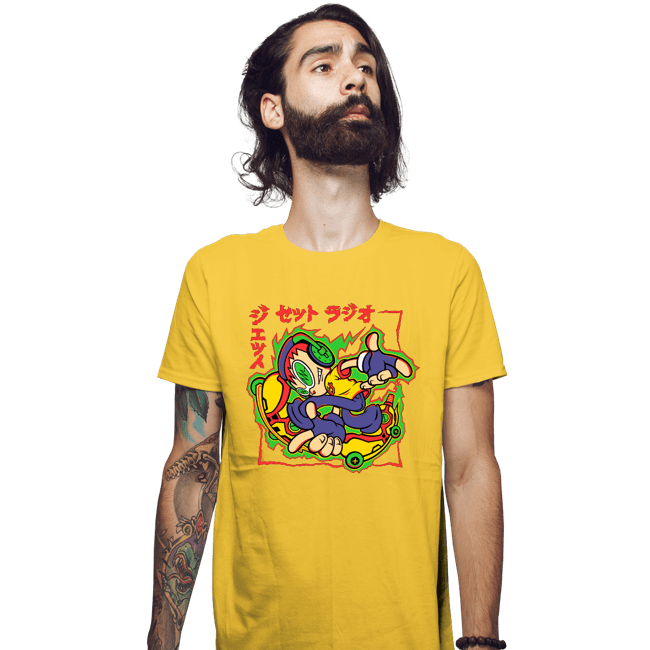 Daily_Deal_Shirts Fitted Shirts, Mens / Small / Daisy Jet Set Adventure