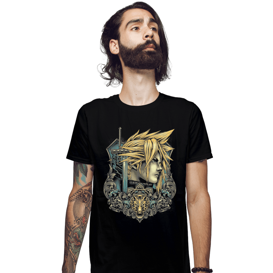 Shirts Fitted Shirts, Mens / Small / Black Emblem Of The Mercenary