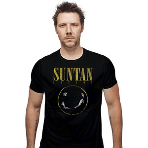 Shirts Fitted Shirts, Mens / Small / Black Suntan Lotion