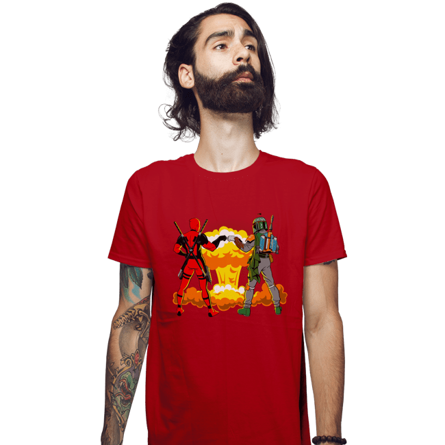 Secret_Shirts Fitted Shirts, Mens / Small / Red Epic Bro Fist Secret Sale