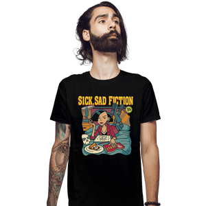 Shirts Fitted Shirts, Mens / Small / Black Sick Sad Fiction