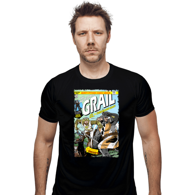 Secret_Shirts Fitted Shirts, Mens / Small / Black The Incredible Grail