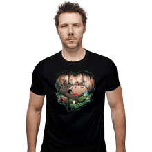 Load image into Gallery viewer, Secret_Shirts Fitted Shirts, Mens / Small / Black The Forest Dreamers

