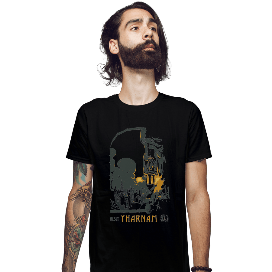 Shirts Fitted Shirts, Mens / Small / Black VIsit Yharnam