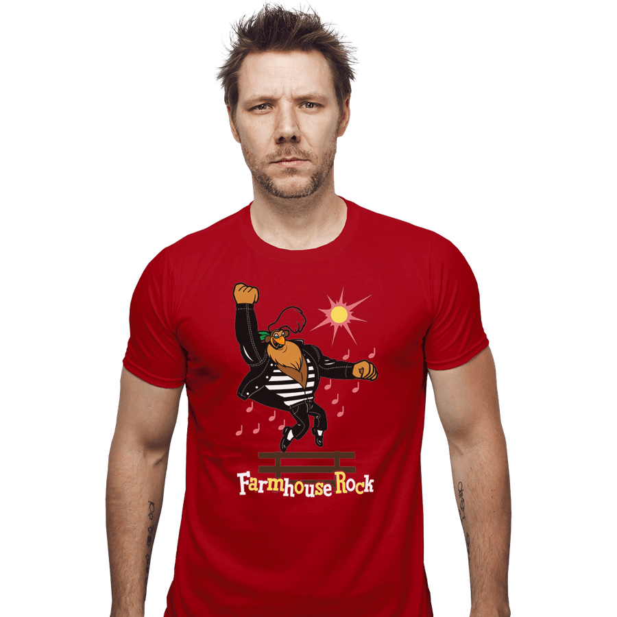 Shirts Fitted Shirts, Mens / Small / Red Farmhouse Rock