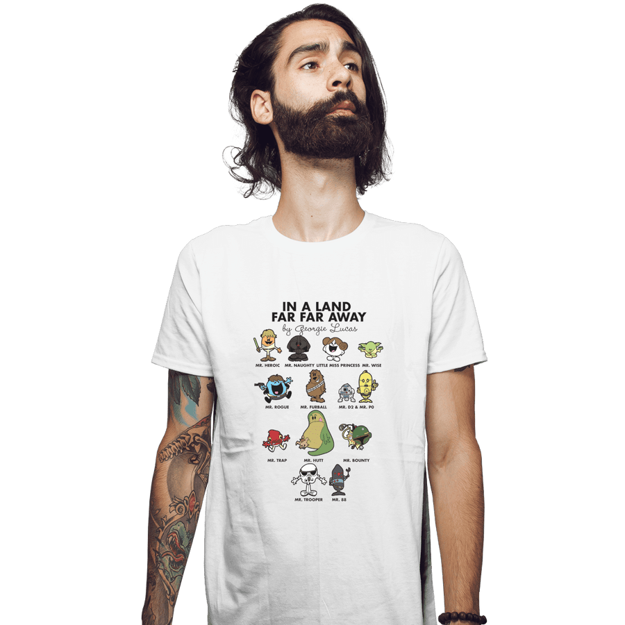 Shirts Fitted Shirts, Mens / Small / White In A Land Far Far Away
