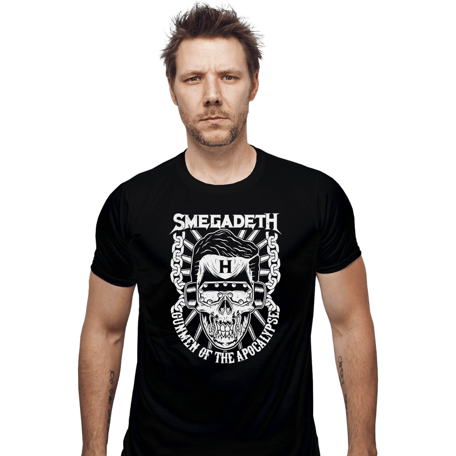Shirts Fitted Shirts, Mens / Small / Black Smegadeth
