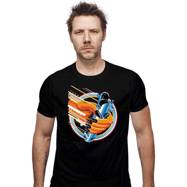 Daily_Deal_Shirts Fitted Shirts, Mens / Small / Black Turbo Force