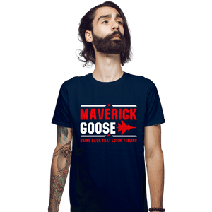 Shirts Fitted Shirts, Mens / Small / Navy Maverick And Goose