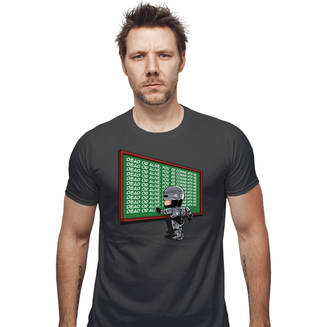 Secret_Shirts Fitted Shirts, Mens / Small / Charcoal Robobart
